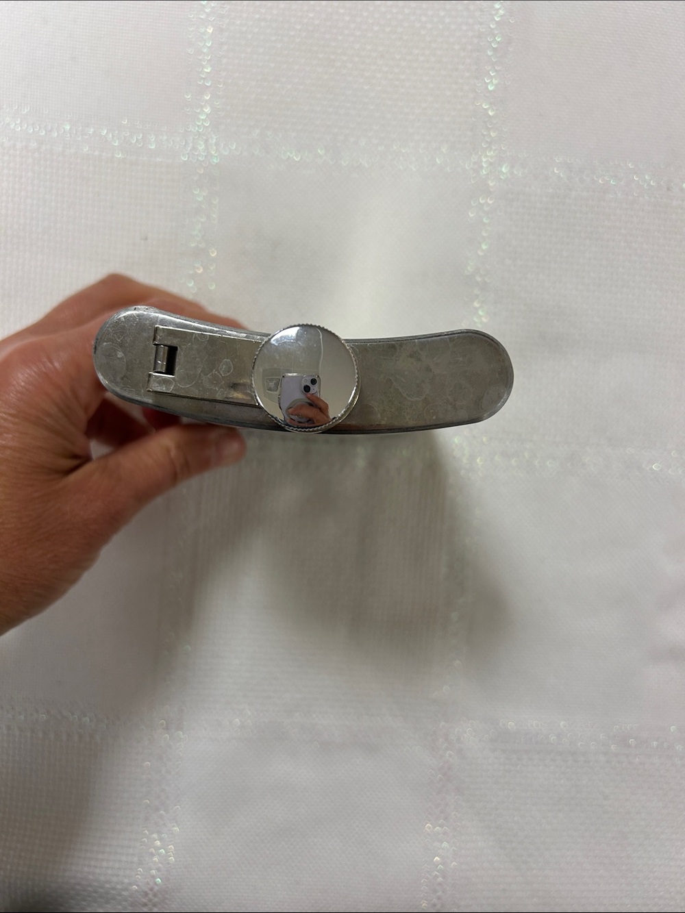 Stainless Steel Hip Flask - Silver Finish image 4